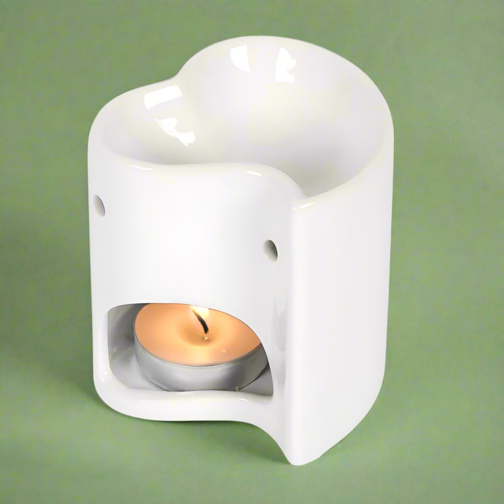 White Heart Oil Burner