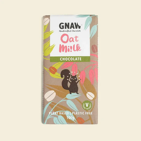 Gnaw Oat Mi!lk Chocolate 100g (Vegan)