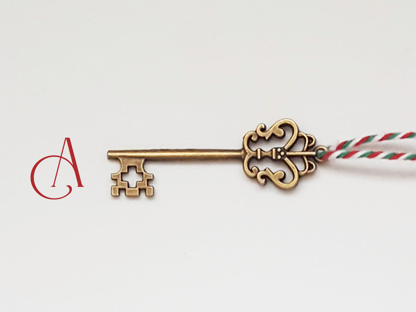 Santa's Magic Key for homes without a chimney. Choice of 3 styles