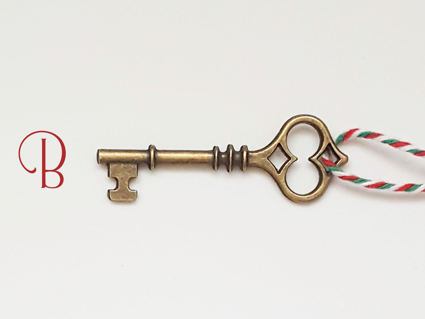 Santa's Magic Key for homes without a chimney. Choice of 3 styles