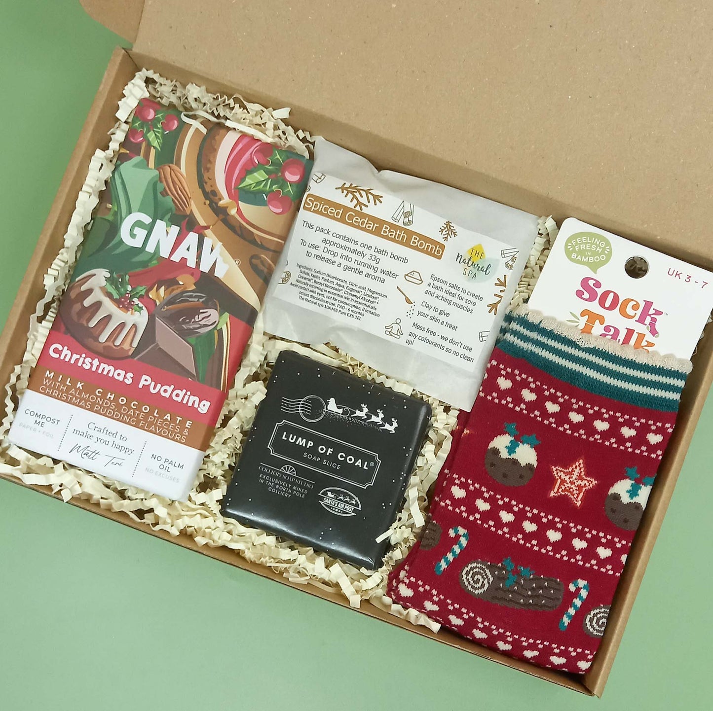 Women's Christmas Gift Box with Choice of Chocolate
