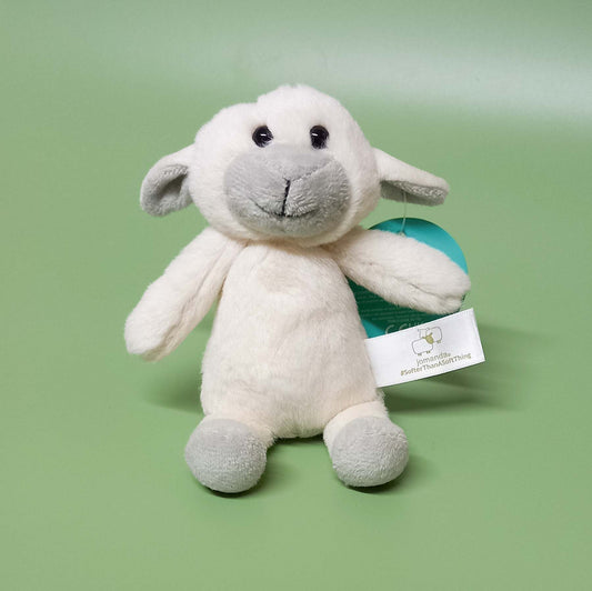 White baby lamb soft toy